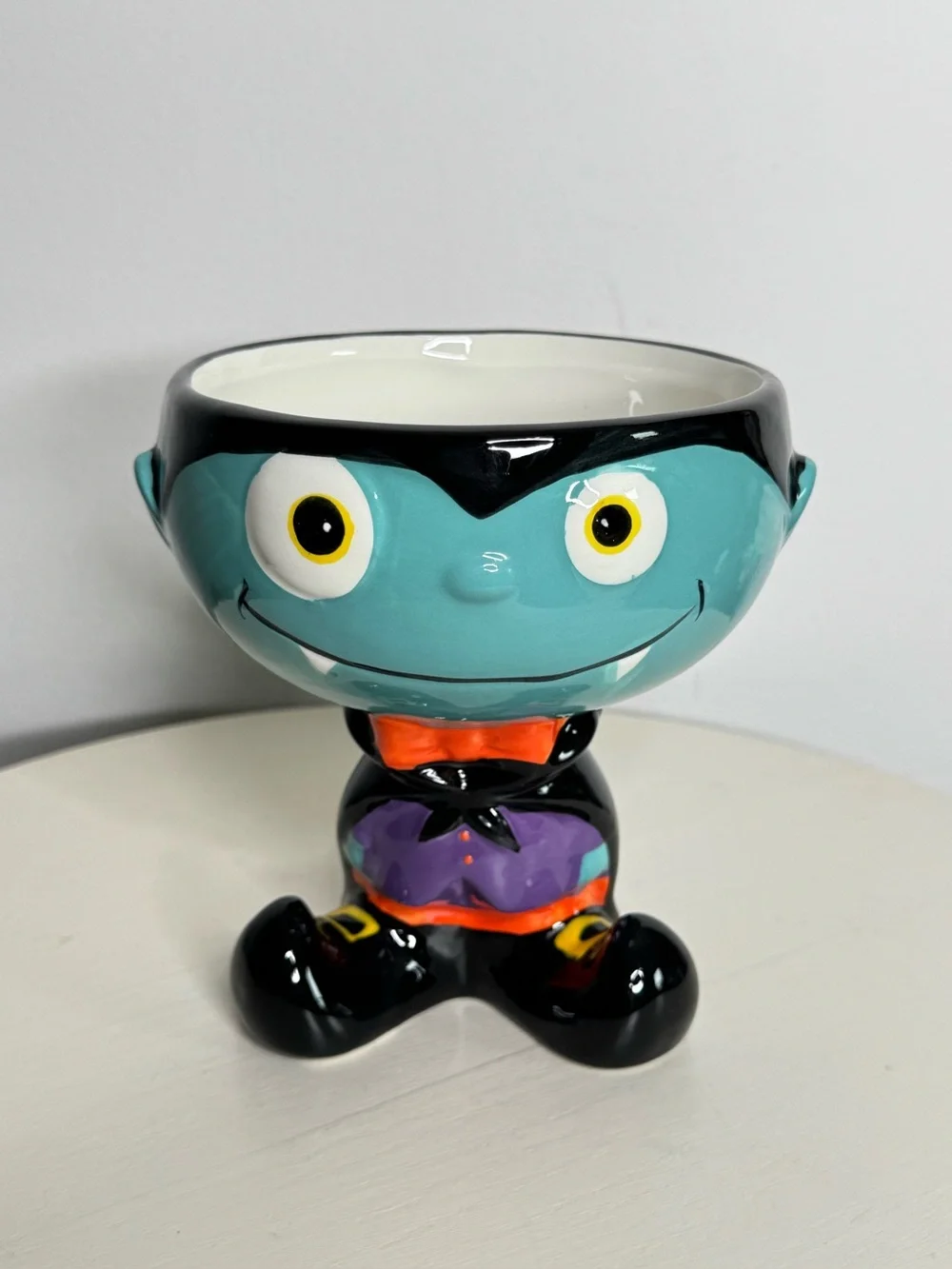 Dracula Halloween Raised Candy Dish